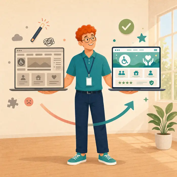 Website Redesign website designed by NDIS Website Designs